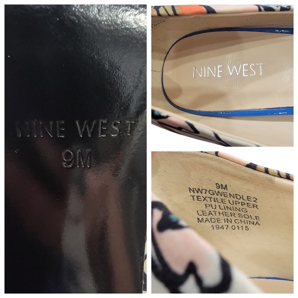 Nine West Women's Floral High Heel Shoes - Picture 13 of 17